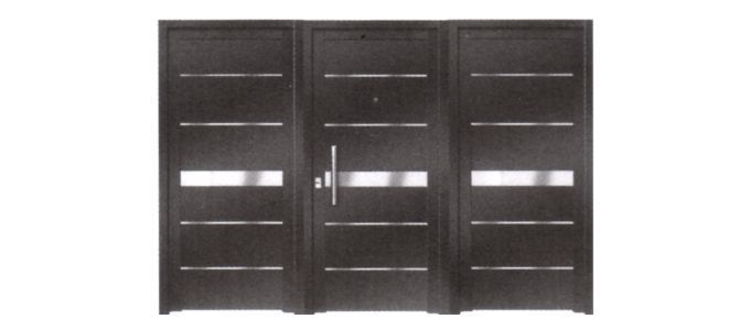 Portón de Hierro Modelo 35