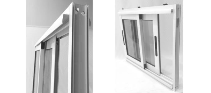 Línea módena de abertura de aluminio